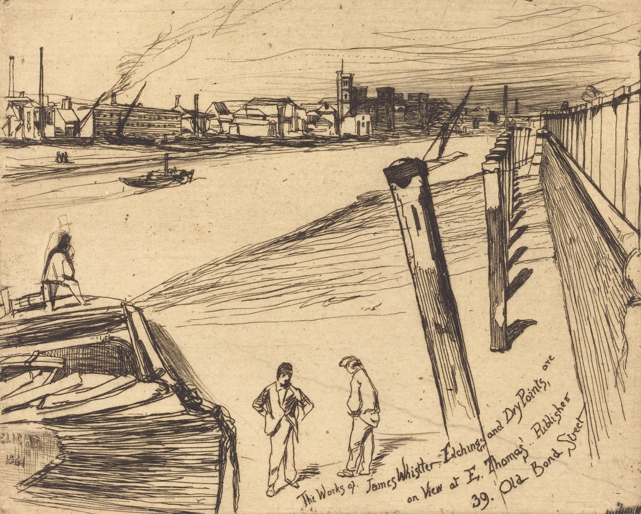 Millbank, 1861 de James Abbott McNeill Whistler