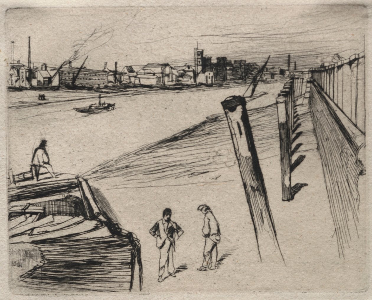 Millbank, 1861 de James Abbott McNeill Whistler