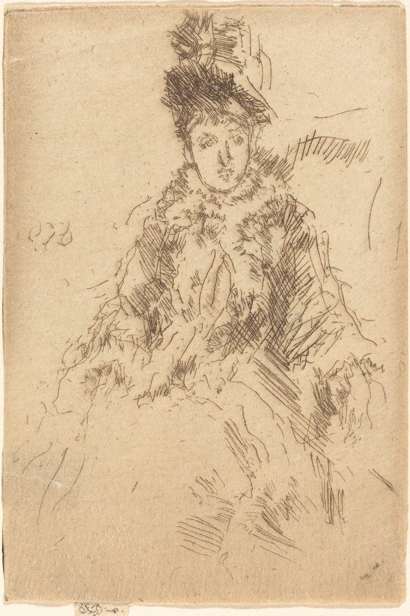 Señorita Lenoir de James Abbott McNeill Whistler