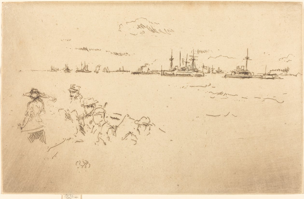 Monitores, 1887 de James Abbott McNeill Whistler
