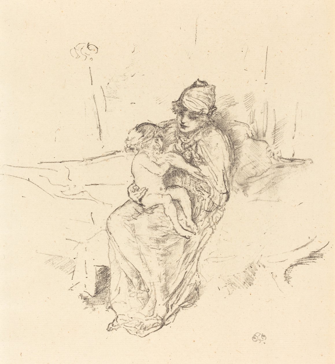 Madre e Hijo, No. 1 de James Abbott McNeill Whistler