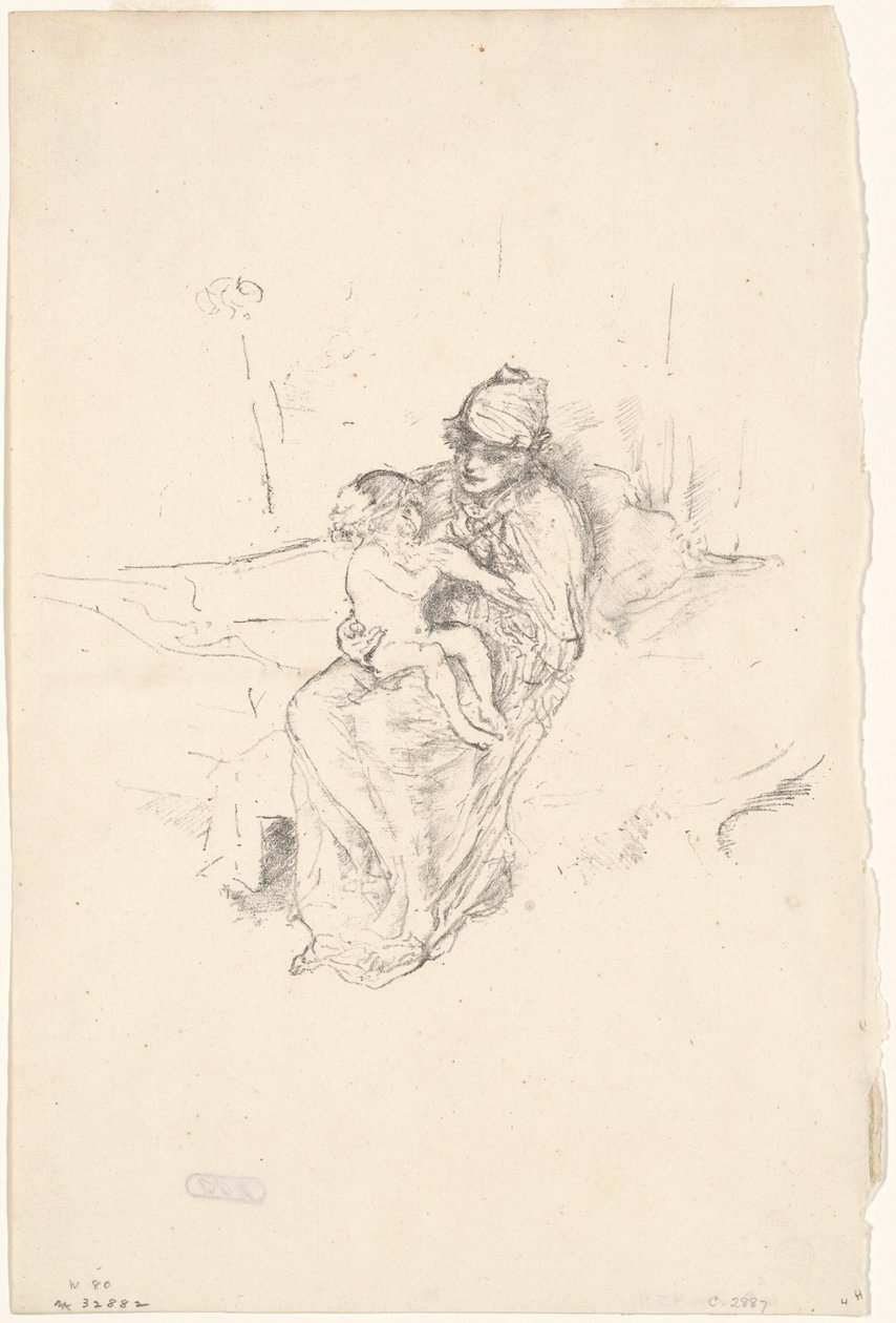 Madre e Hijo, No. 1 de James Abbott McNeill Whistler