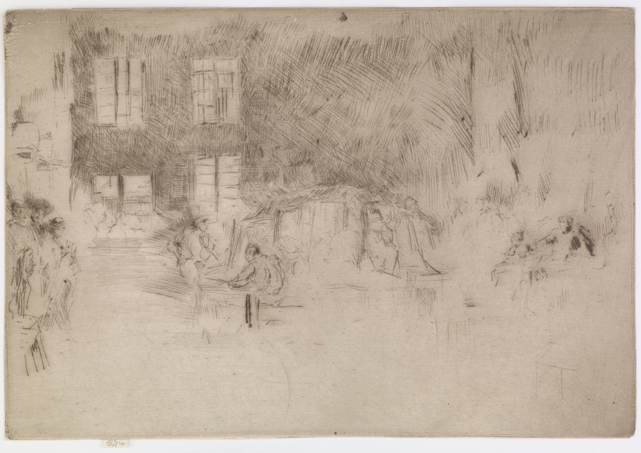 Horno de vidrio de Murano de James Abbott McNeill Whistler