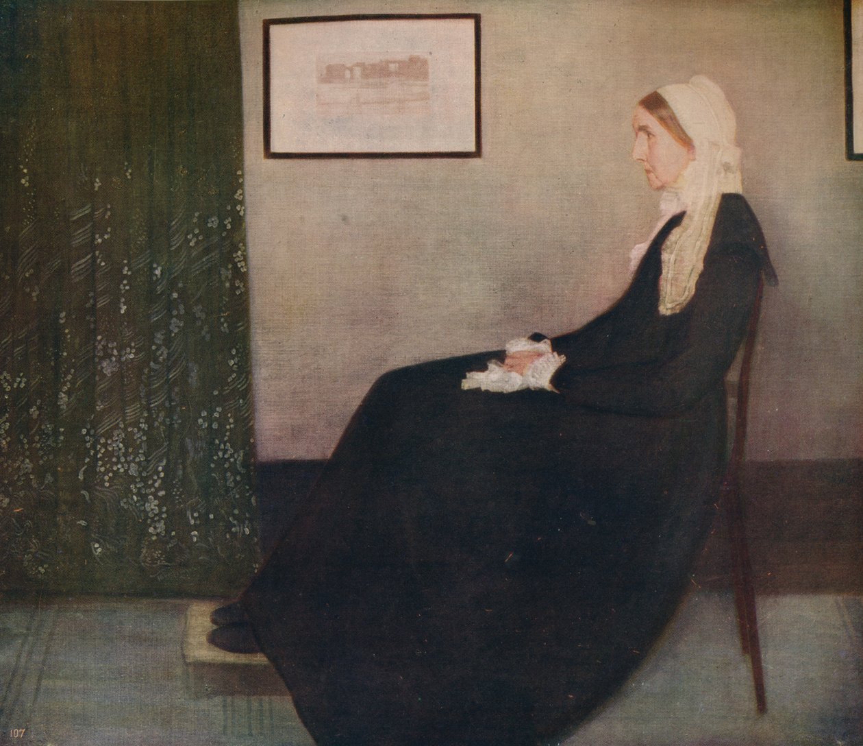 Mi madre, 1871, c. 1915 de James Abbott McNeill Whistler