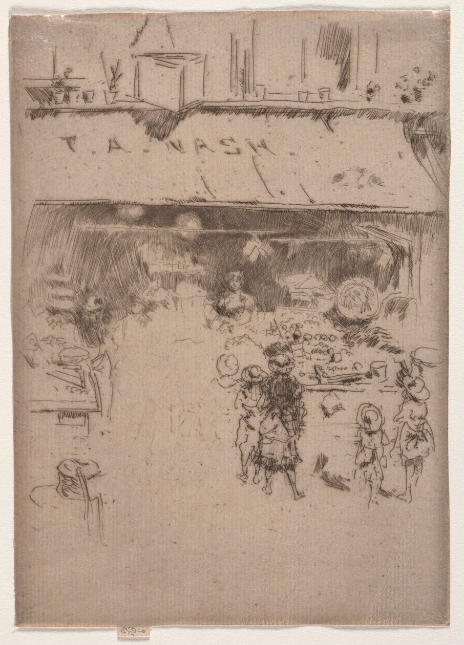 Frutería de Nash de James Abbott McNeill Whistler