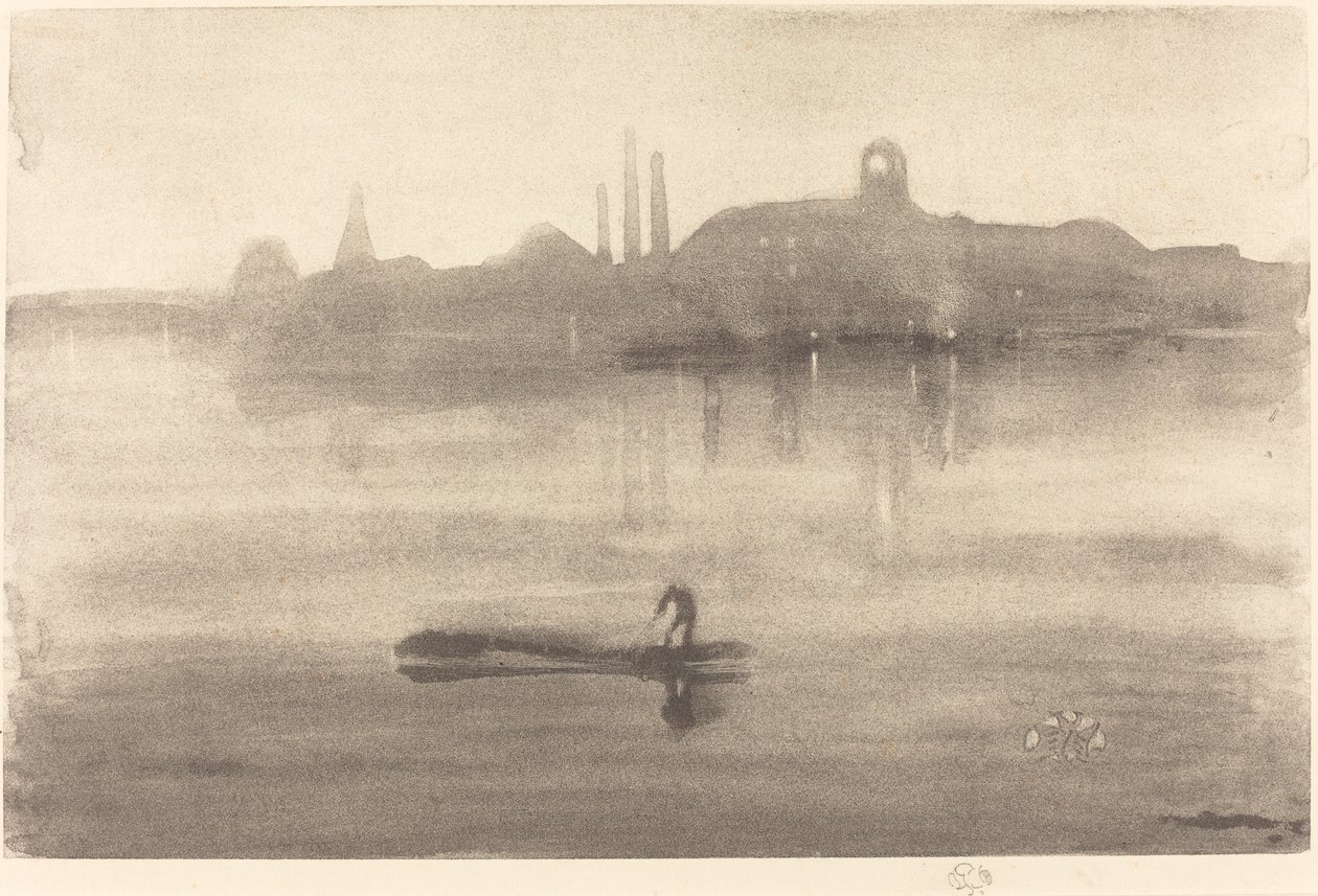 Nocturno de James Abbott McNeill Whistler