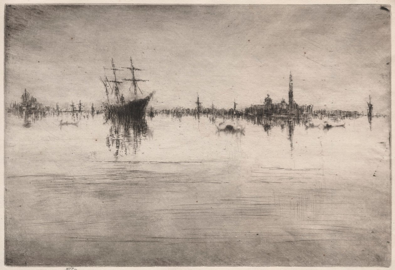 Nocturno, 1879-1880 de James Abbott McNeill Whistler