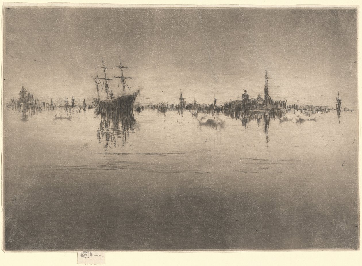 Nocturno, 1879-1880 de James Abbott McNeill Whistler