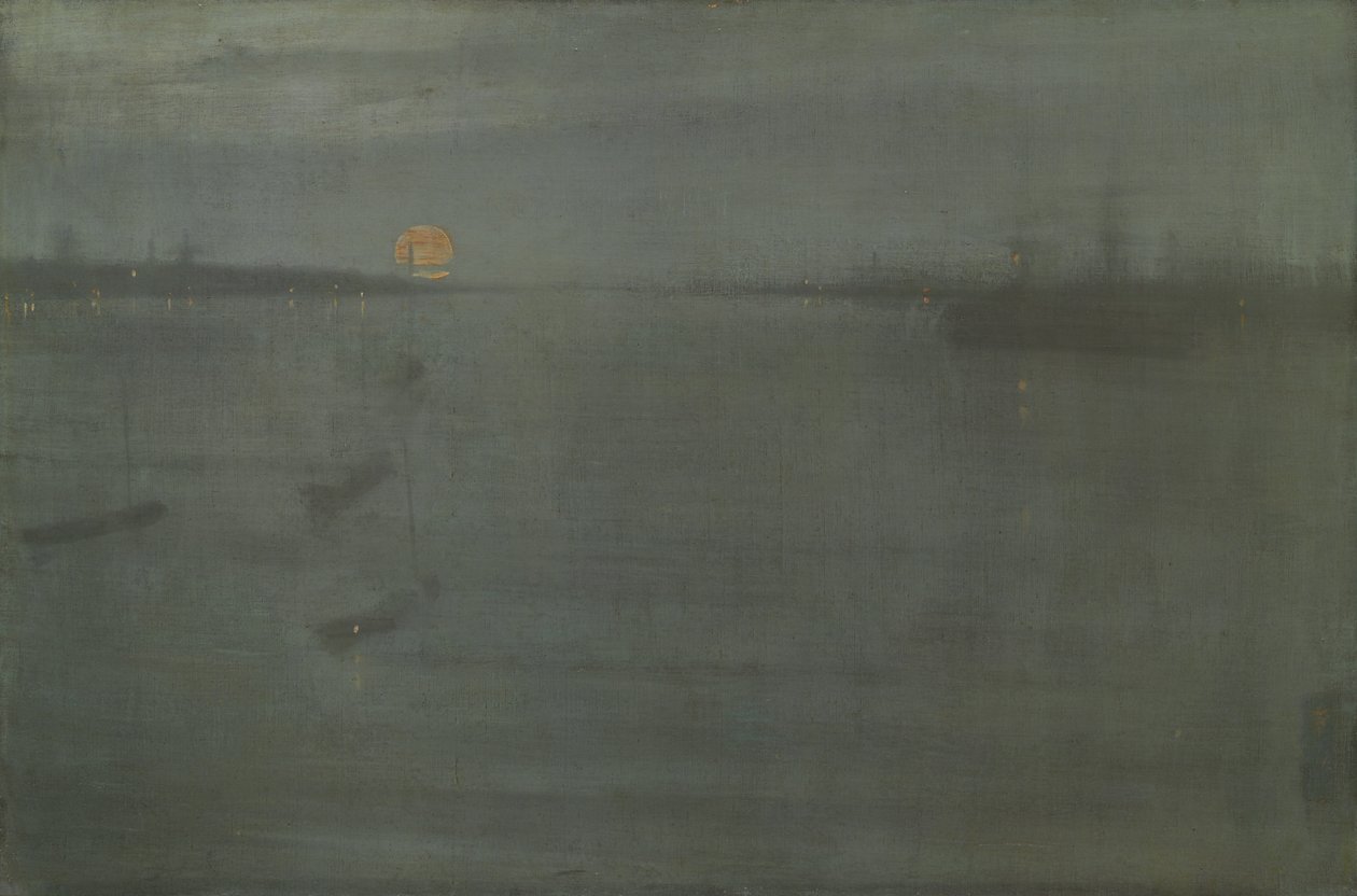 Nocturno: Azul y Oro - Southampton Water, 1872 de James Abbott McNeill Whistler