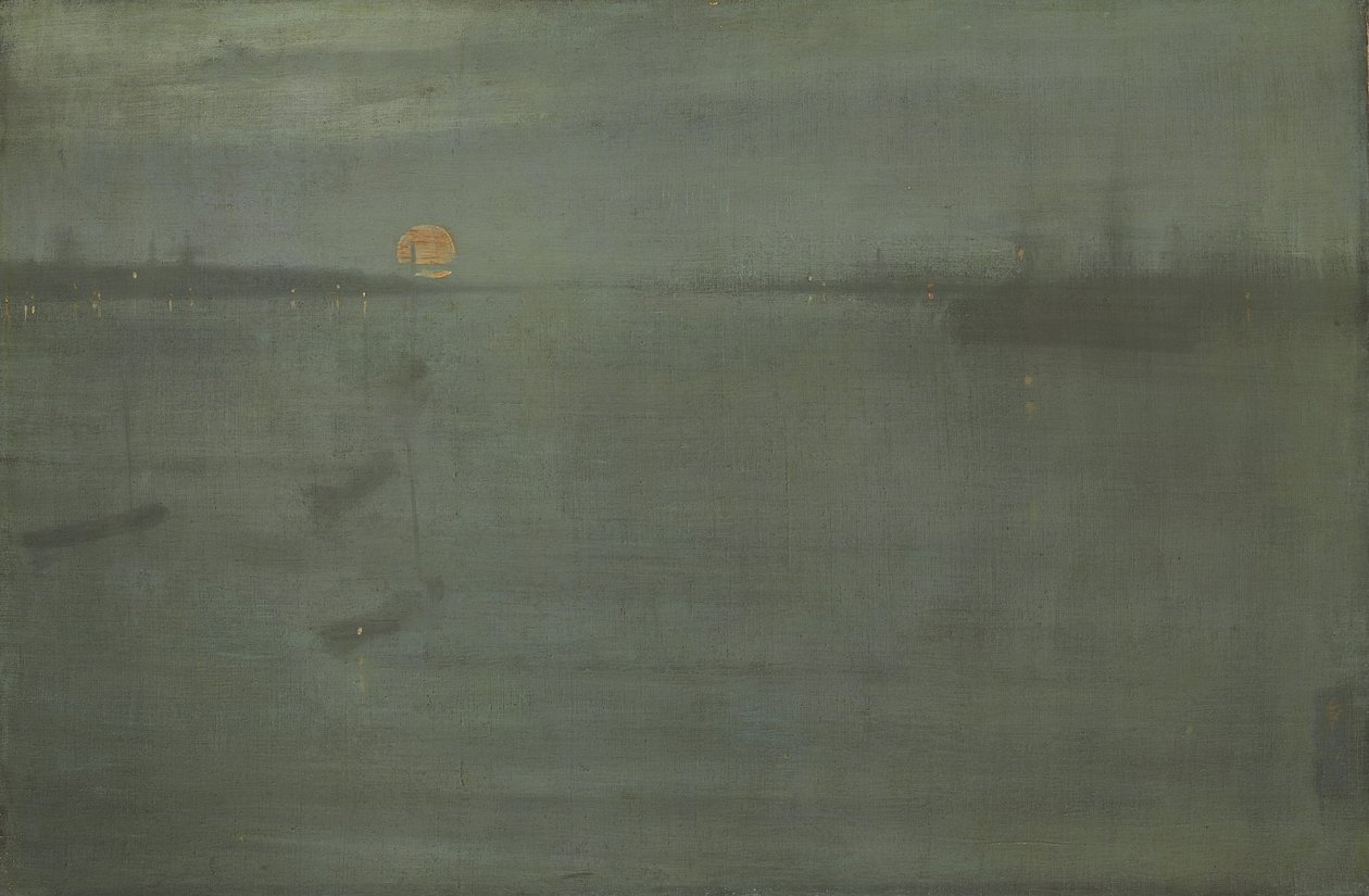 Nocturno: Azul y Oro, Aguas de Southampton de James Abbott McNeill Whistler
