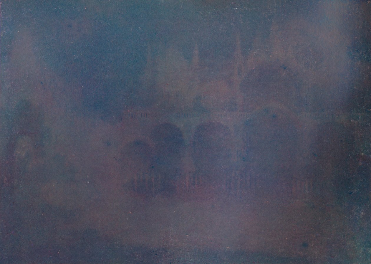 Nocturno: Azul y Oro, San Marcos, Venecia, 1880, 1904 de James Abbott McNeill Whistler