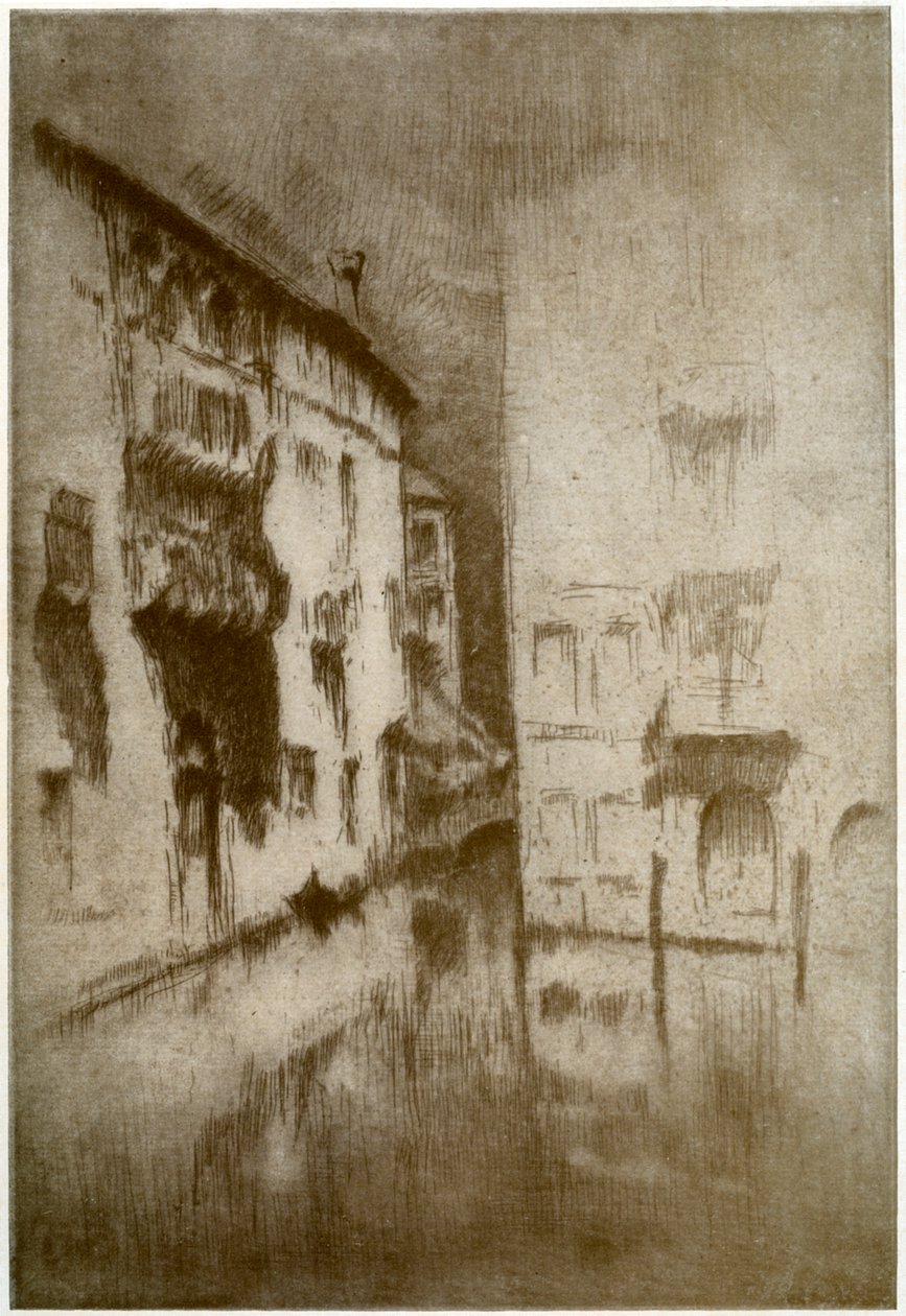 Nocturno: Palacios, c1879 1904 de James Abbott McNeill Whistler