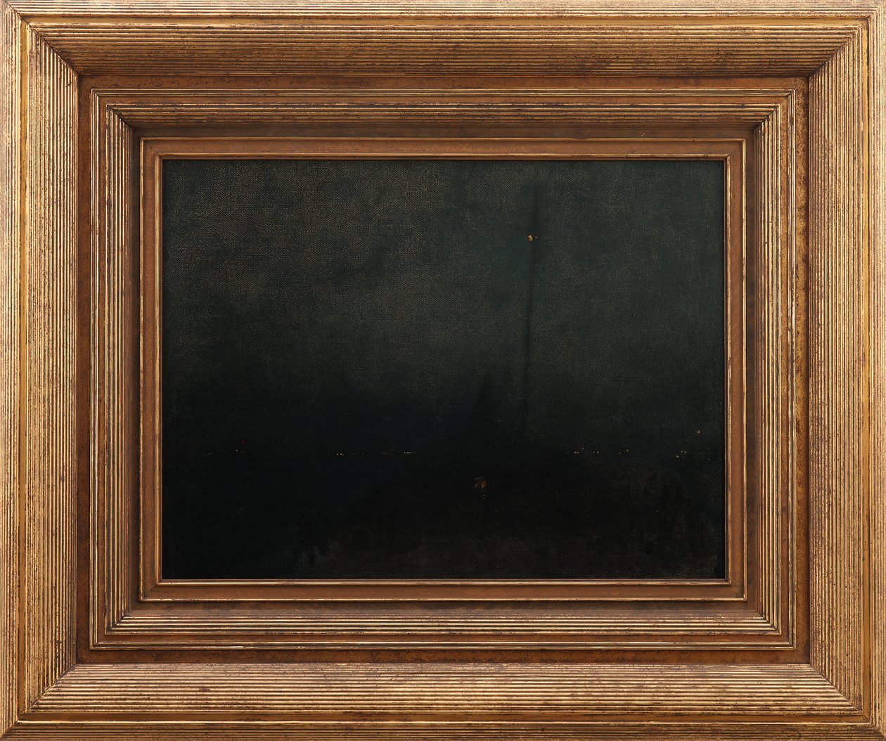 Nocturno en negro y oro: Entrada al agua de Southampton, c.1875-76 de James Abbott McNeill Whistler