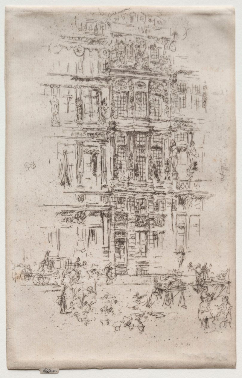 Palacios, Bruselas de James Abbott McNeill Whistler