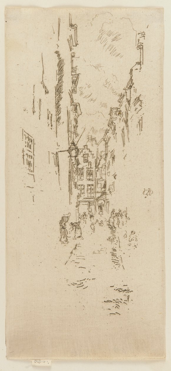 Petite Rue des Bouchers, 1887 de James Abbott McNeill Whistler