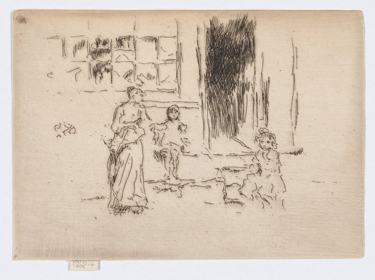 Petticoat Lane, c.1886-88 (aguafuerte; tinta sobre papel) de James Abbott McNeill Whistler
