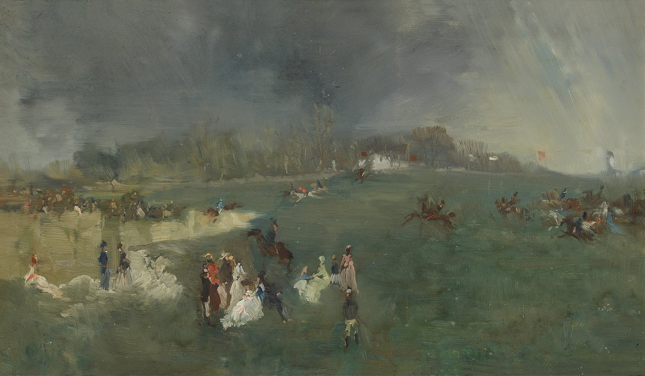 Carrera de caballos de James Abbott McNeill Whistler