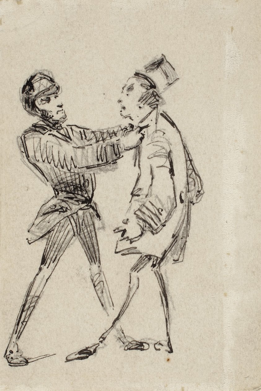 Policía y ciudadano de James Abbott McNeill Whistler