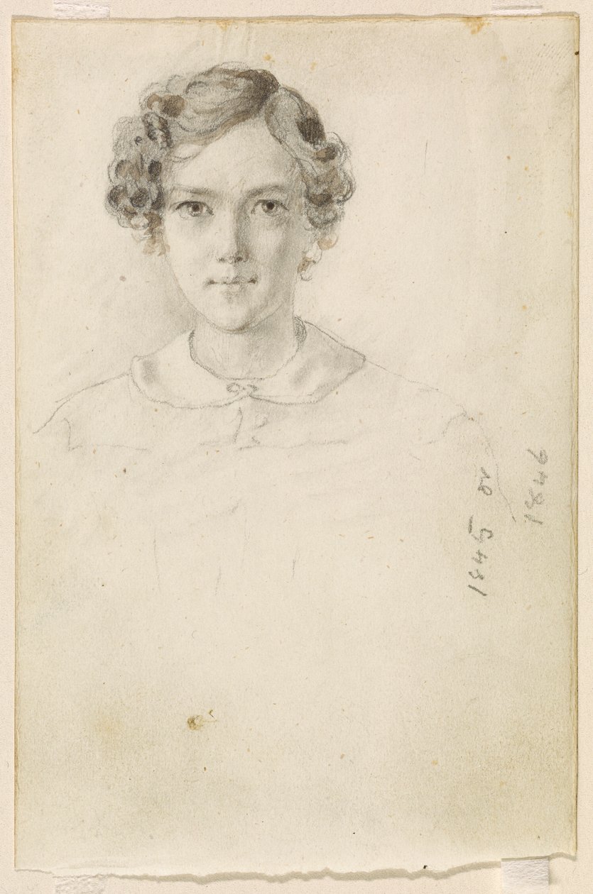Retrato de Whistler, 1845 o 1846 de James Abbott McNeill Whistler