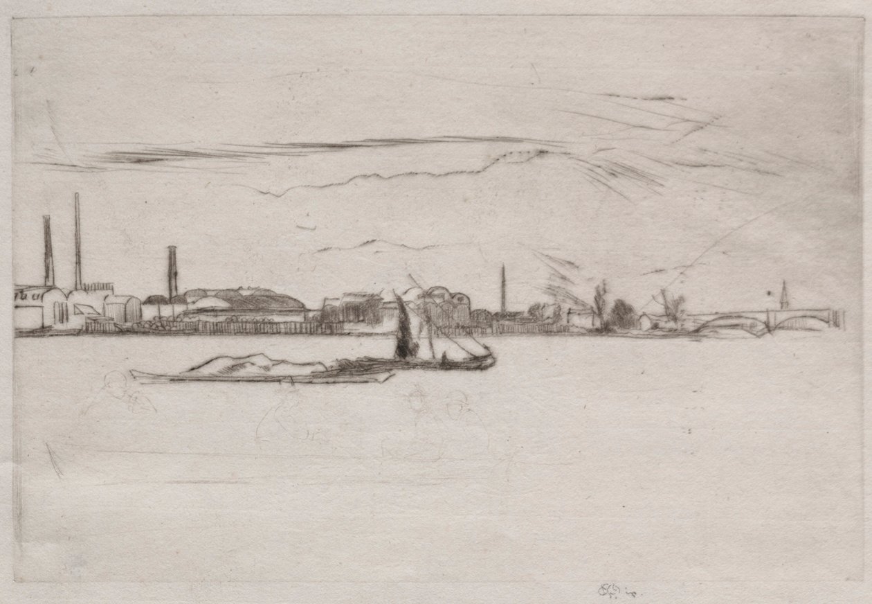 Fábrica de velas Prices de James Abbott McNeill Whistler