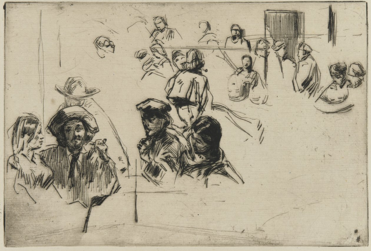 Ratcliffe Highway, 1861 de James Abbott McNeill Whistler