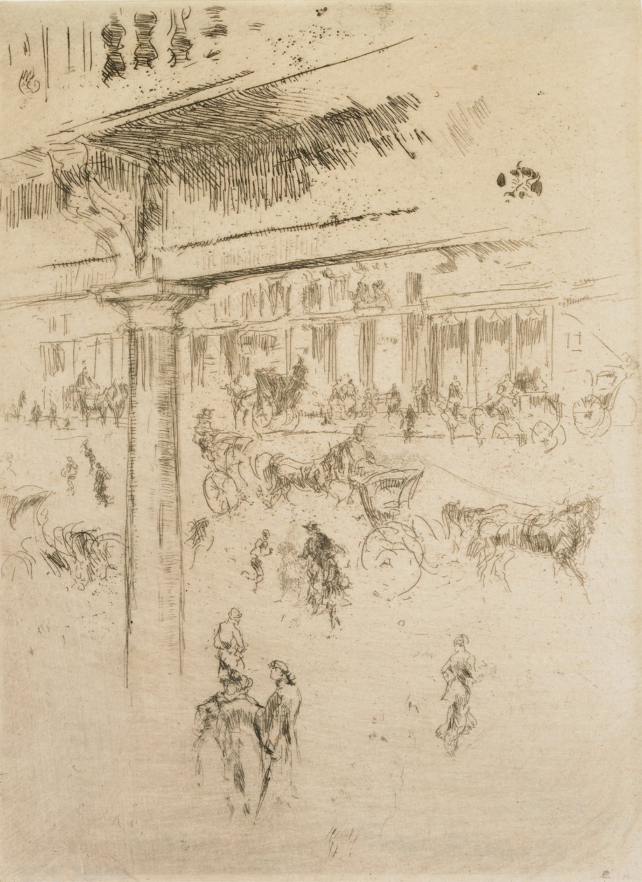 Cuadrante del Regente, 1880-1881 de James Abbott McNeill Whistler