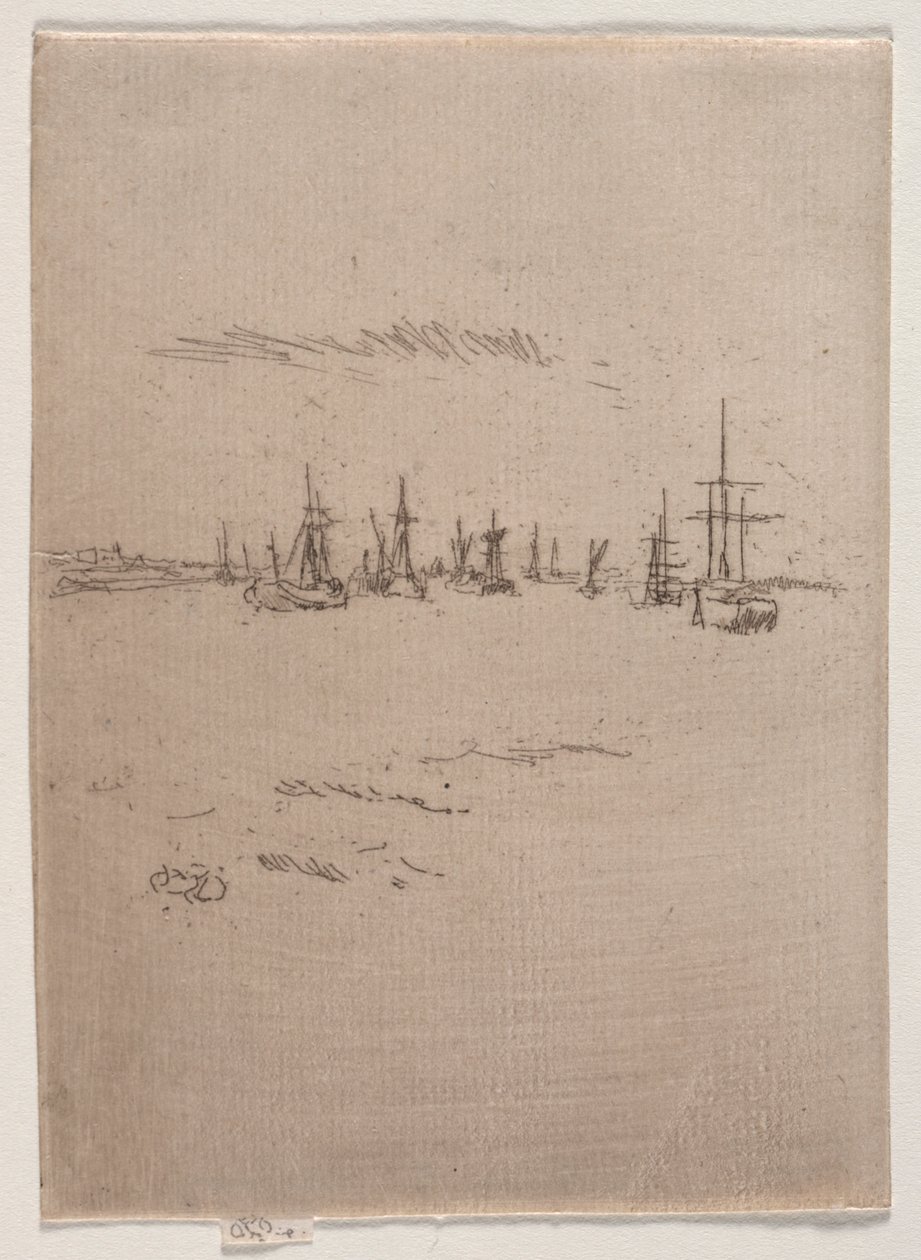 Regreso a Tilbury de James Abbott McNeill Whistler