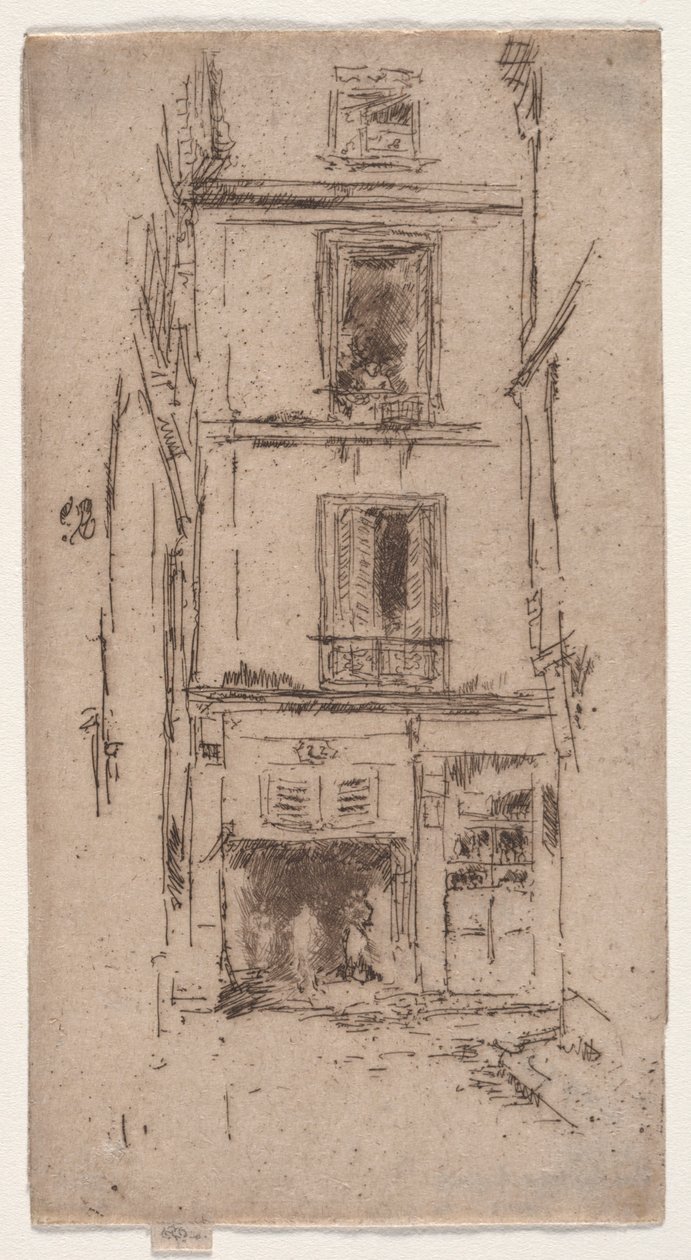 Rue des Bons Enfants, Tours de James Abbott McNeill Whistler