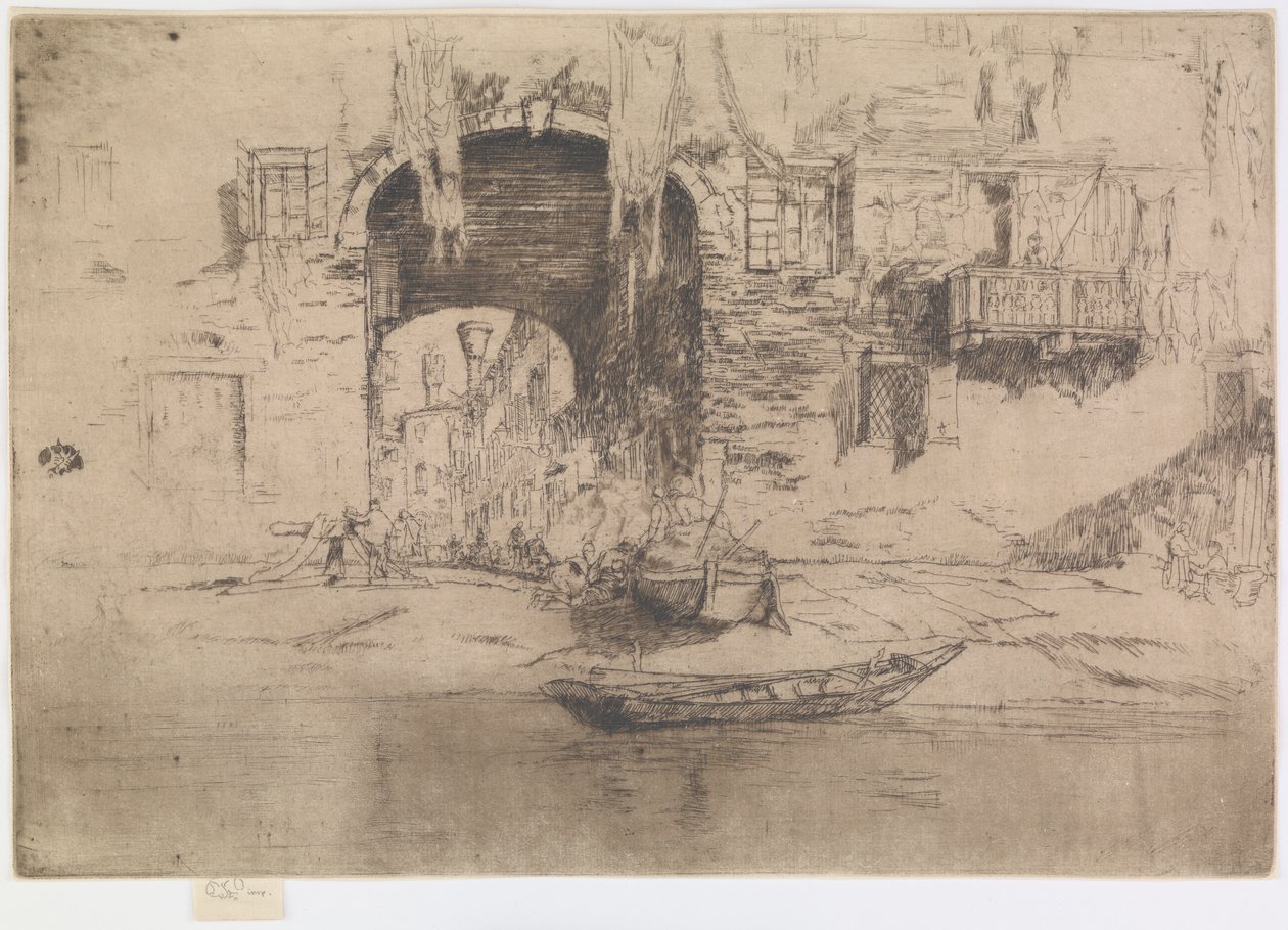 San Biagio, 1879-1880 de James Abbott McNeill Whistler