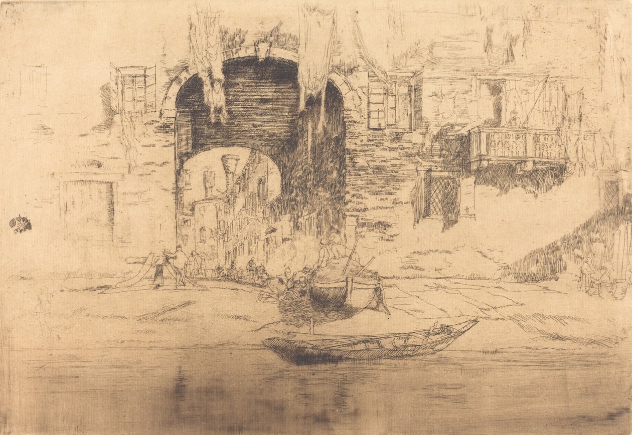 San Biagio, 1879-1880 de James Abbott McNeill Whistler