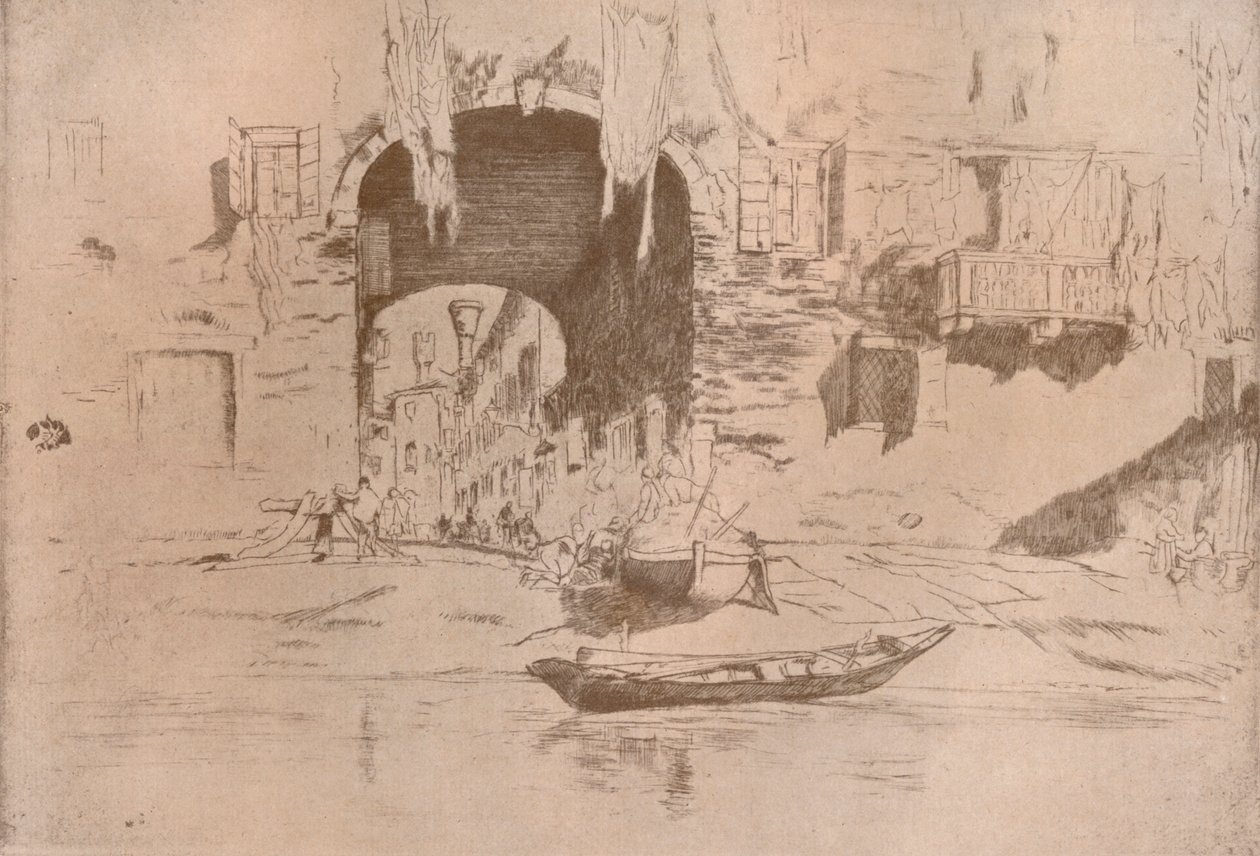 San Biagio, c. 1879 de James Abbott McNeill Whistler