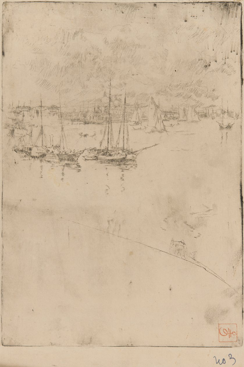 San Giorgio, 1879-1880 de James Abbott McNeill Whistler