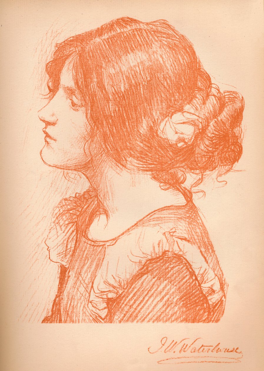 Boceto de una mujer de James Abbott McNeill Whistler
