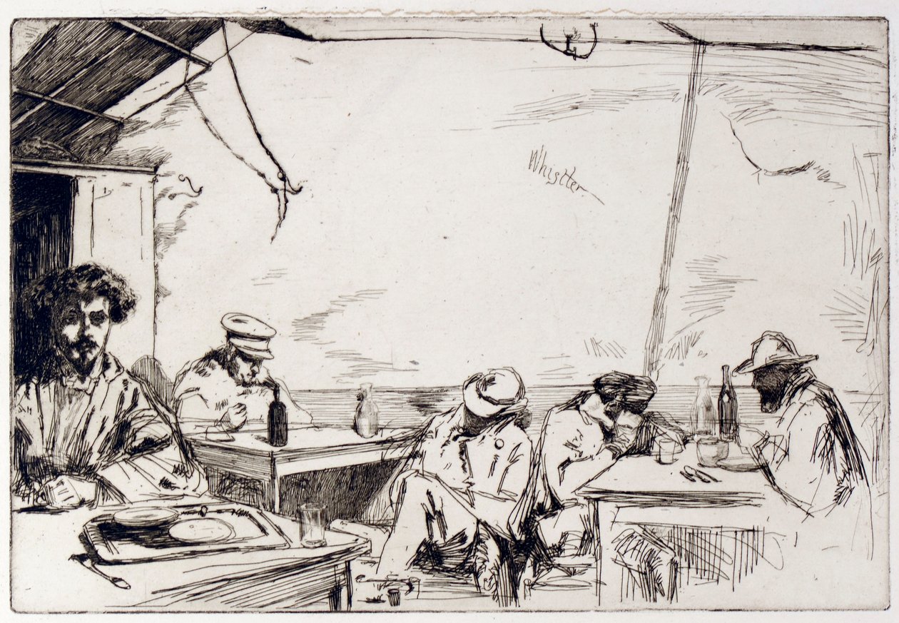 Sopa a tres sous de James Abbott McNeill Whistler