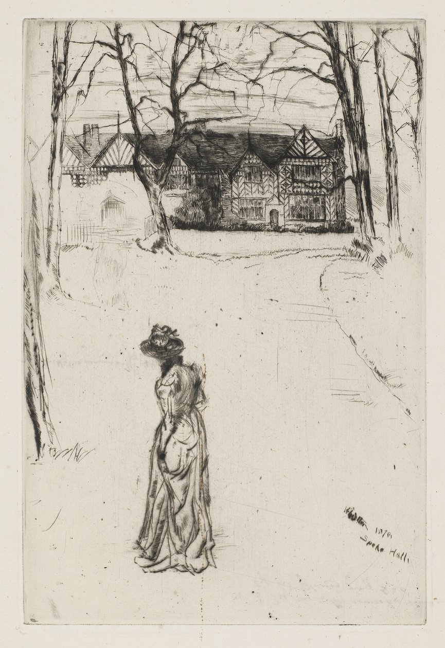 Speke Hall, No. 1, 1870 de James Abbott McNeill Whistler