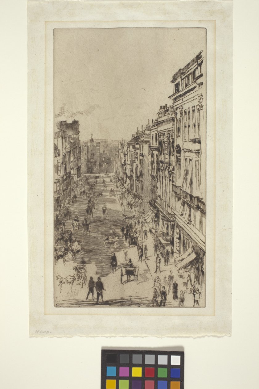 St. James Street (grabado) de James Abbott McNeill Whistler