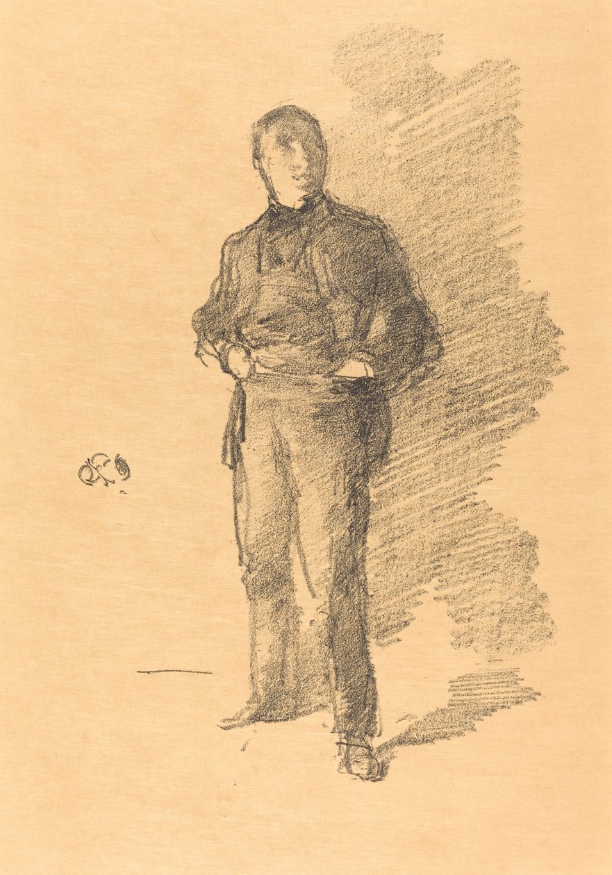 Estudio No. 1: Sr. Thomas Way, 1896 de James Abbott McNeill Whistler