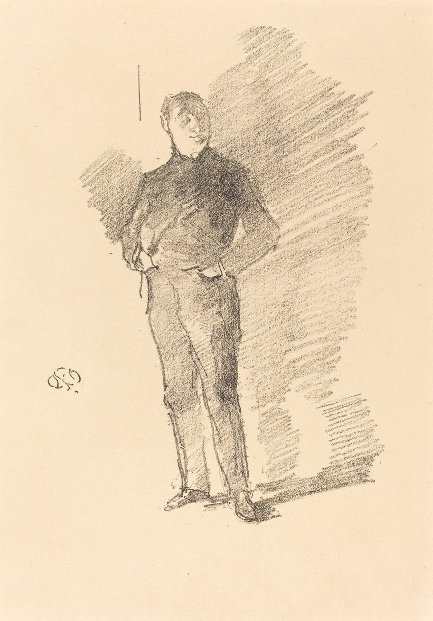 Estudio No. 2: Sr. Thomas Way, 1896 de James Abbott McNeill Whistler