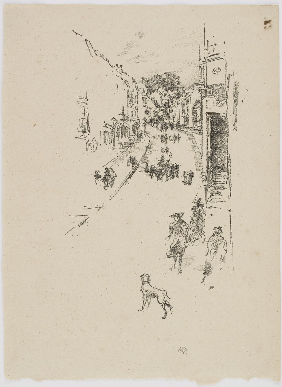 Domingo, Lyme Regis, 1895 de James Abbott McNeill Whistler