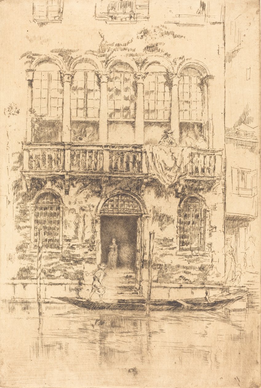 El Balcón, 1879-1880 de James Abbott McNeill Whistler