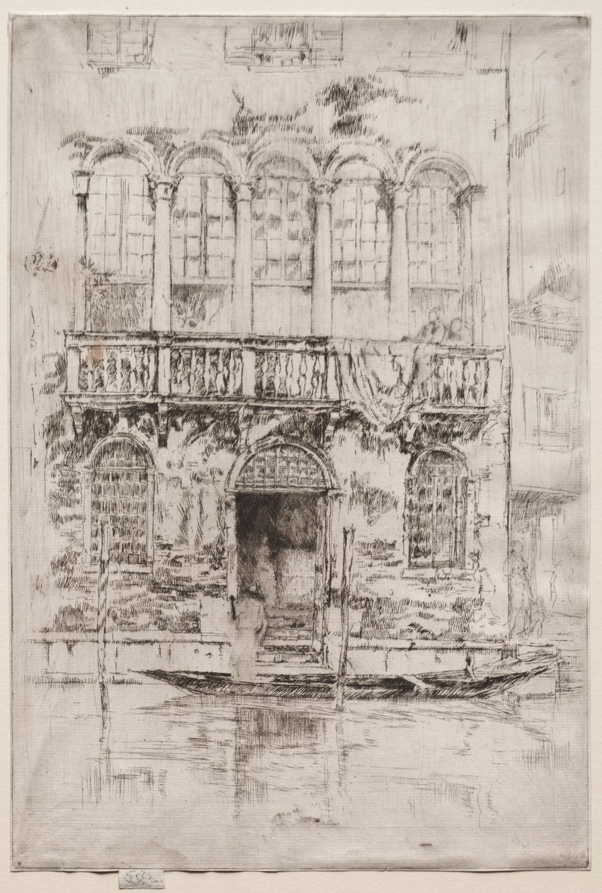 El Balcón, 1886 de James Abbott McNeill Whistler