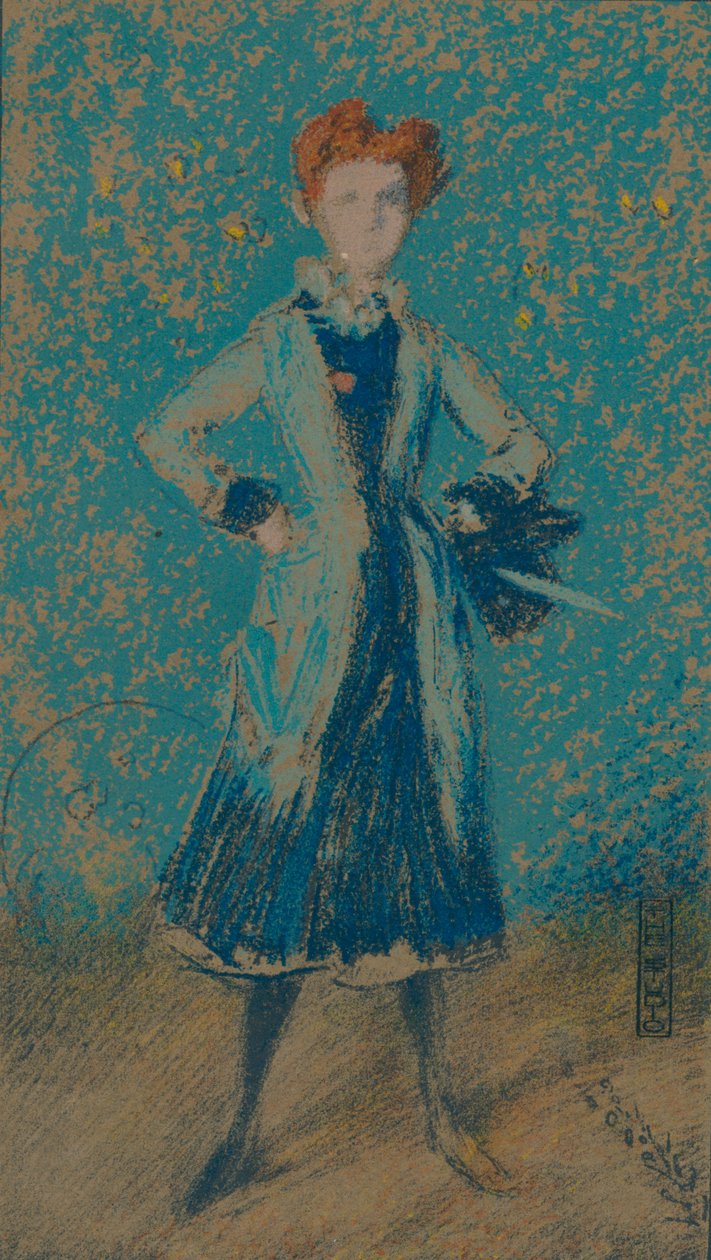 La Chica Azul de James Abbott McNeill Whistler