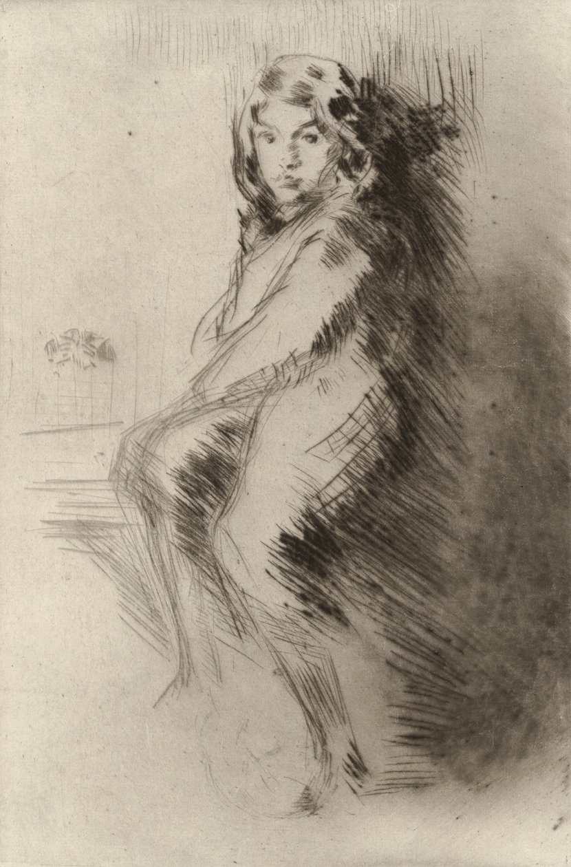 El niño Charlie Hanson, c. 1873-1875 de James Abbott McNeill Whistler