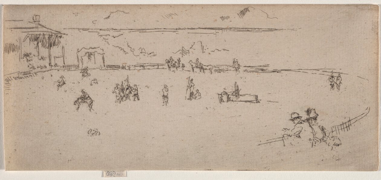 El caballo bronco de James Abbott McNeill Whistler