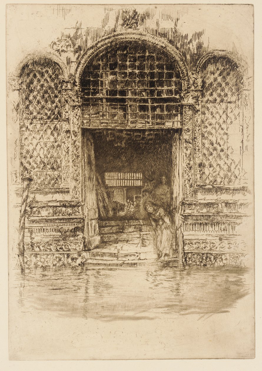 El Umbral, 1879-1880 de James Abbott McNeill Whistler