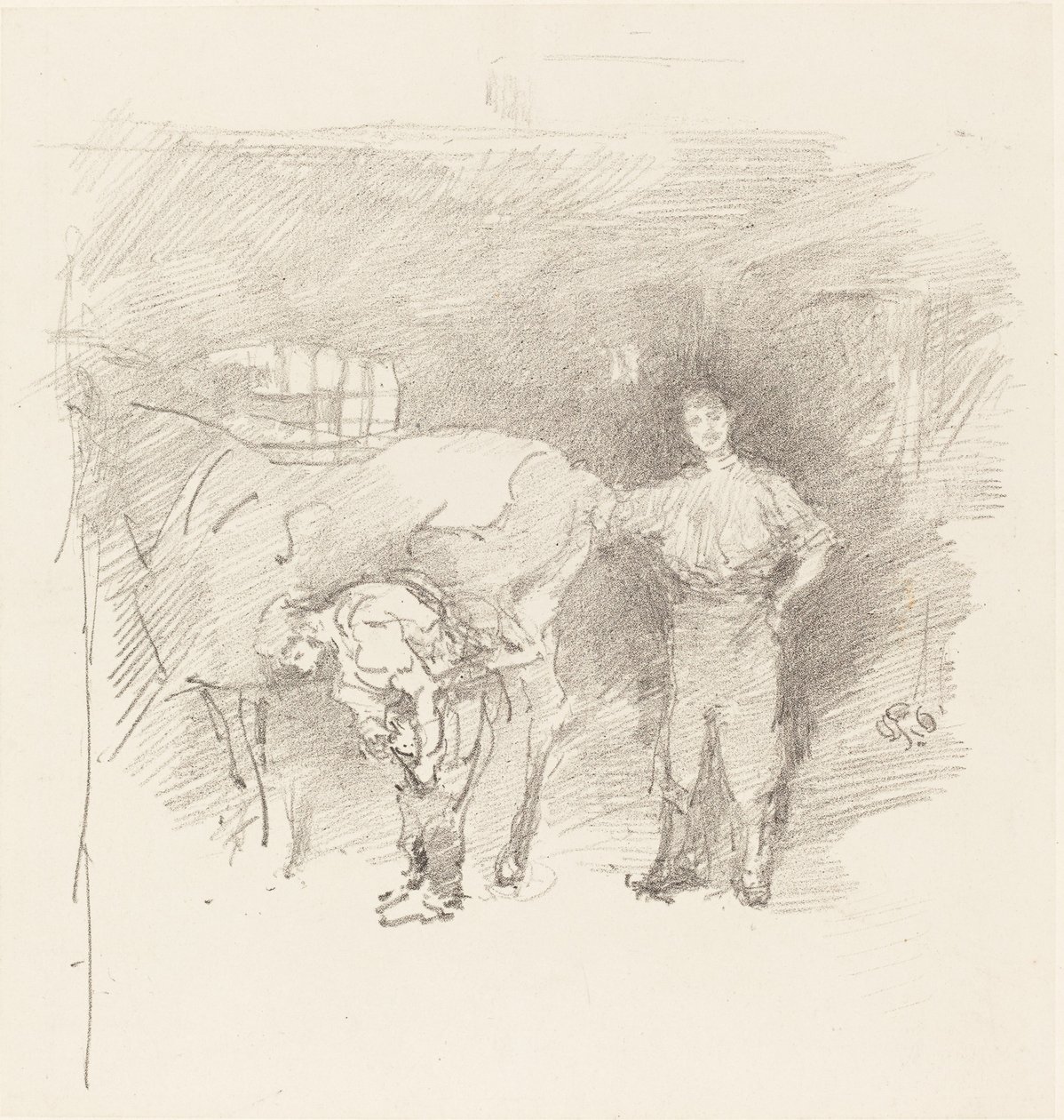 Los herradores, 1888 de James Abbott McNeill Whistler