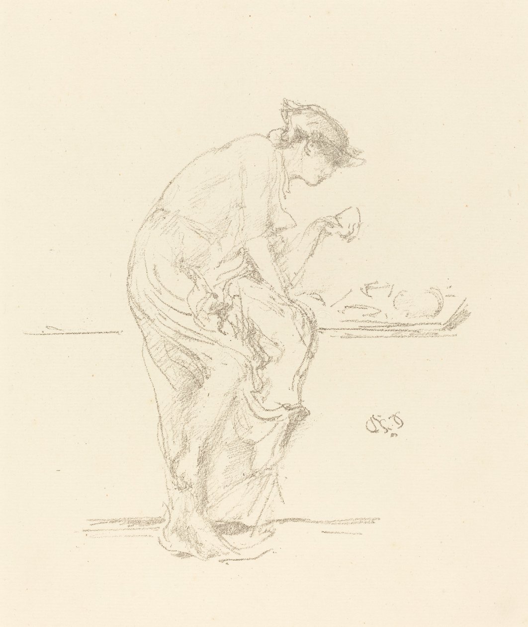 El horóscopo, c. 1889 de James Abbott McNeill Whistler