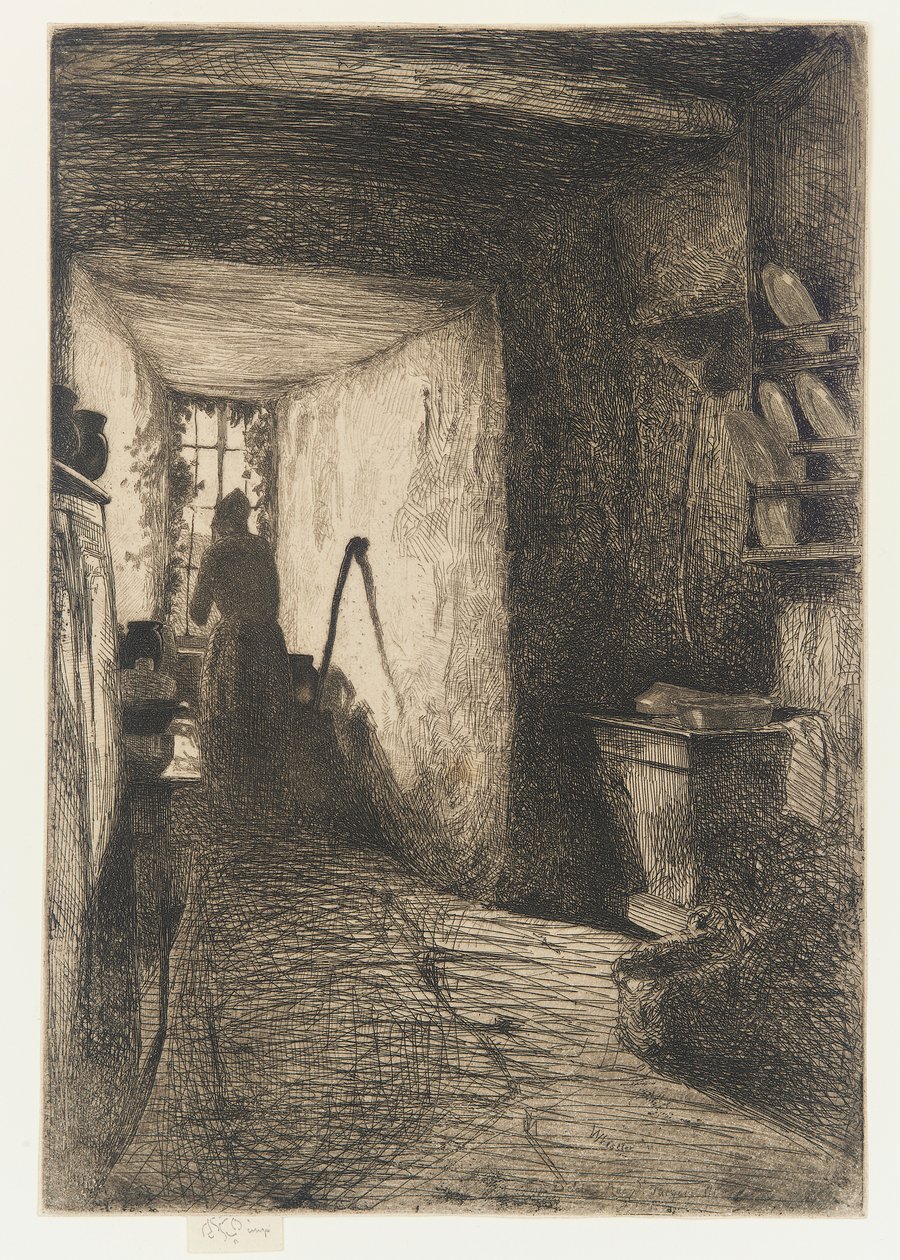 La cocina, 1858 de James Abbott McNeill Whistler