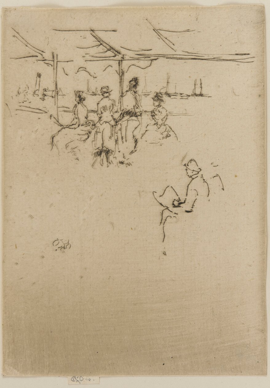 El Embarcadero, Vacas, 1887 de James Abbott McNeill Whistler