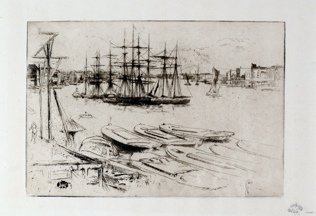 La gran piscina de James Abbott McNeill Whistler